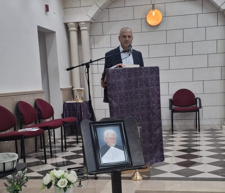 كنيسة القديس يوسف للاتين في شفاعمرو تحيي ذكرى كاهنها المرحوم ميشيل دي ماريا