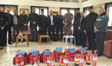 الدفاع المدني ينفذ جولة تفقد وتدريب في كنائس بيت لحم