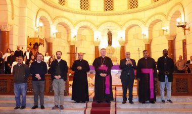 الكنيسة اللاتينية المصرية تنظّم سهرة صلاة مسكونية من أجل السلام استجابة لدعوة الحبر الأعظم