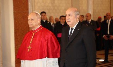 الرئيس تبون يشيد بدور البابا ليو الـ 14 بموقفه من مأساة غزة