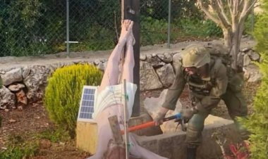 الجيش الإسرائيلي يبعد الجندي الذي حطم تمثال السيد المسيح، له المجد، في جنوب لبنان من الخدمة القتالية