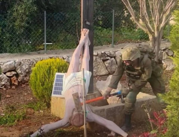 الجيش الإسرائيلي يبعد الجندي الذي حطم تمثال السيد المسيح، له المجد، في جنوب لبنان من الخدمة القتالية