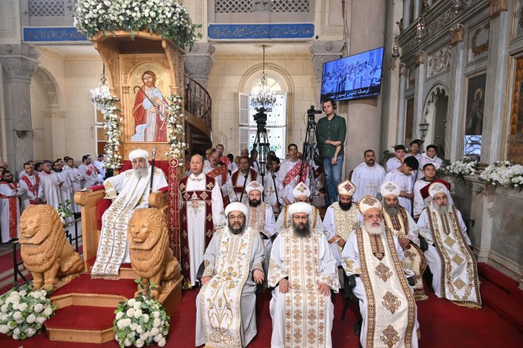 كنائس مصر الأرثوذكسية والانجيلية تحتفل بأحد السعف أو أحد الشعانين