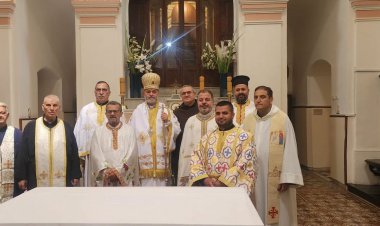 أبناء أبرشية الجليل يحتفلون بعيد مار إلياس في حيفا