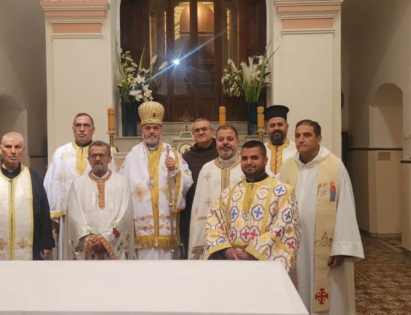 أبناء أبرشية الجليل يحتفلون بعيد مار إلياس في حيفا