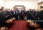 رؤساء وممثلو الكنائس المسيحية في الأرض المقدسة يلتقون الرئيس الفلسطيني
