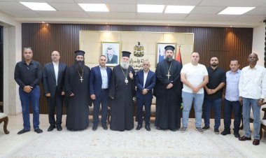 محافظة أريحا تستقبل وفدا من بطريركية الروم الأرثوذكس في القدس