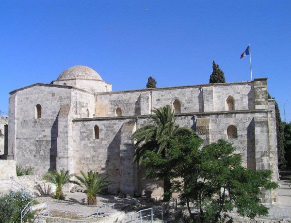 مهد العذراء: كنيسة القديسة حنّة في القدس